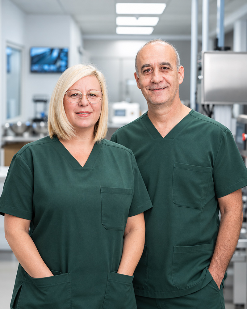 Aleksandar and Snežana Sekiz at SEMACO